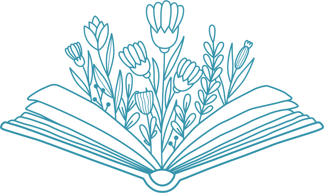 Illustration livre / fleurs